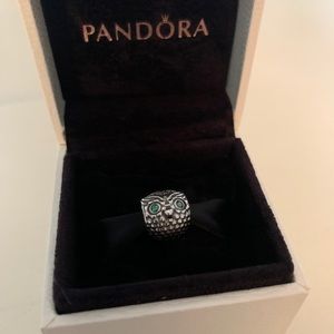 Pandora Wise Old Owl Charm **BRAND NEW**